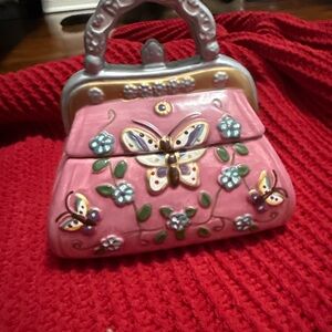 Vintage Glass Purse